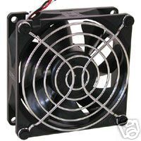 12 vdc 120 mm cooling fan w/ fan guard
