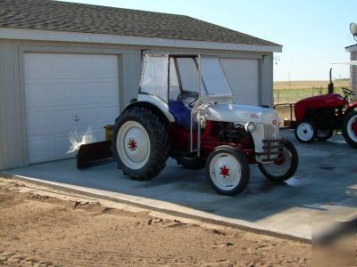 1950 ford 8N farm tractor with bush hog & rear blade