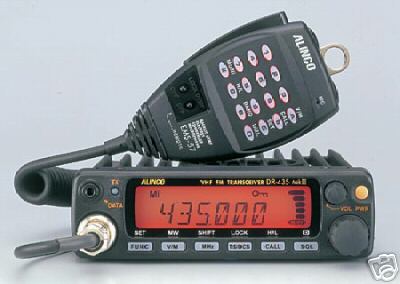Alinco dr-435 t mkii uhf 35W mobile transceiver 