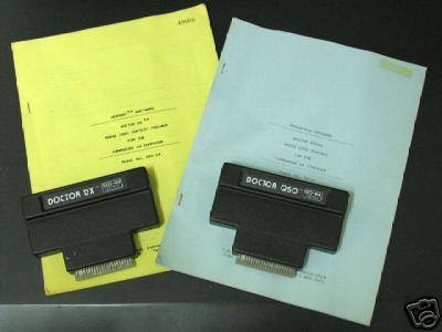 Doctor qso / qx morse code cartridges for commodore 64