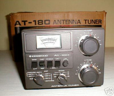 Kenwood antenna tuner model at-180 works well vg