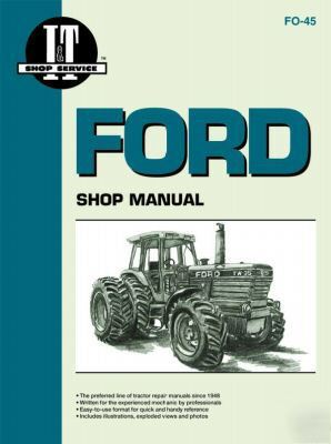 New ford holland i&t shop service repair manual fo-45