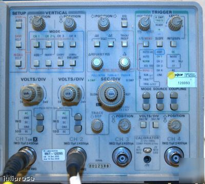 Tektronix 2465A ct 4 channel 350MHZ oscilloscope