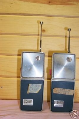 Vintage ge-y-7020A cb walkie talkie radio radios 