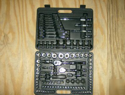 120PC nuline ratchet tool set with impact sockets