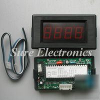 ( 3 1/2 ) digital red led dc 0~+-2A amp panel meter