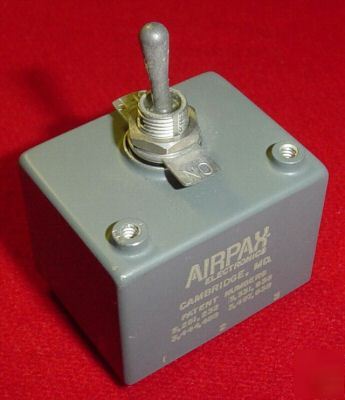 Airpax circuit breaker or relay switch