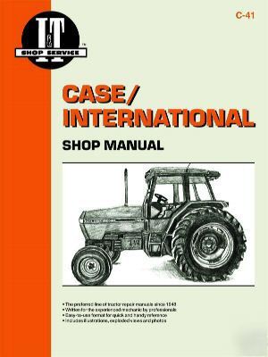 Case/international i&t shop service repair manual c-41