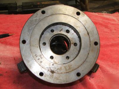 Fadal rotary indexer vh 65 tailstock & 3-jaw buck chuck