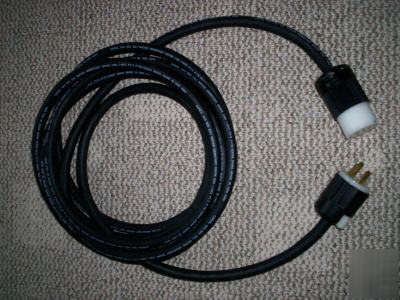 Generator cord 10/4 with L14-30 cord ends