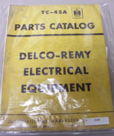 International delco remy electrical equipment catalog
