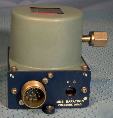 Mks baratron 380BHS-1 pressure sensor head 1 torr