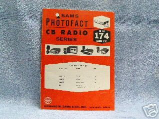 Sams photofact cb radio manual #174