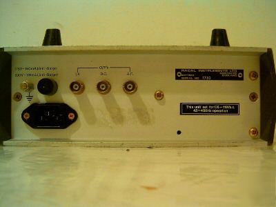  racal - dana 9009 automatic modulation meter