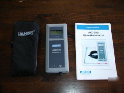 Alnor axd 510 micromanometer
