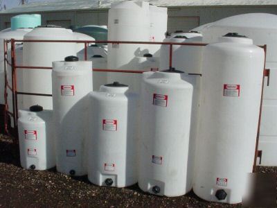 100 gallon poly water storage tank tanks vert