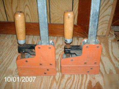 2 jorgensen cabinet door building 1000 lb clamps 48