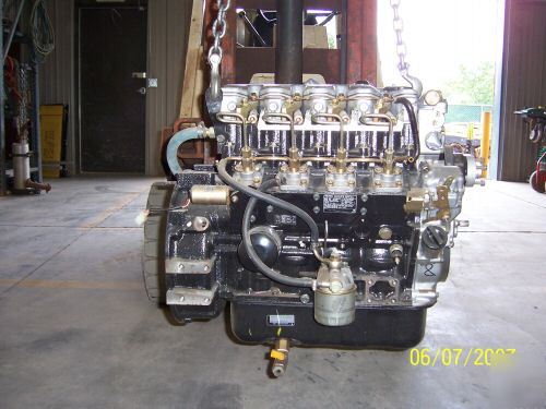 4-cyl izuzu model aa-4LE2 diesel engine complete