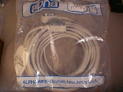 Alpha 52.5FT (16 meter) gpib cable ieee-488