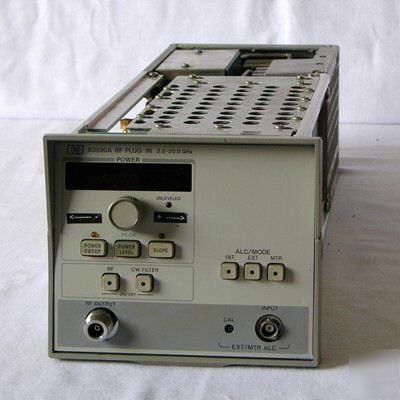 Hp 83590A 2-20GHZ rf sweep oscillator 8350B a plug-in 