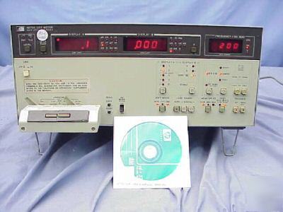 Hp / agilent 4276A lcz meter with option 002 tested