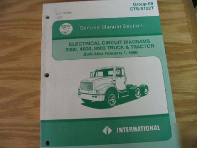 International 2000 4000 8000 electrical service manual