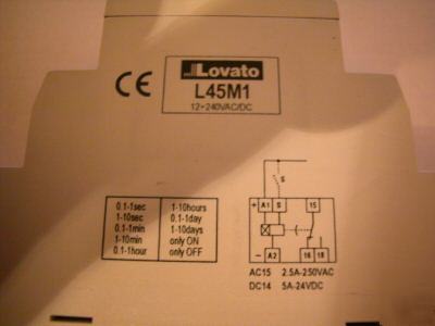 Lovato L45M1 modular time relay