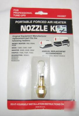 New portable forced air heater nozzle kit#HA3021