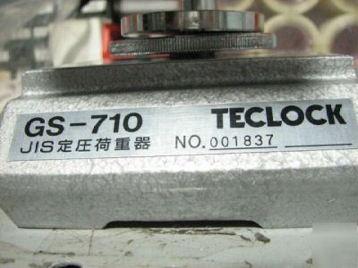 New teclock gs-710 durometer hardness tester loader lk 