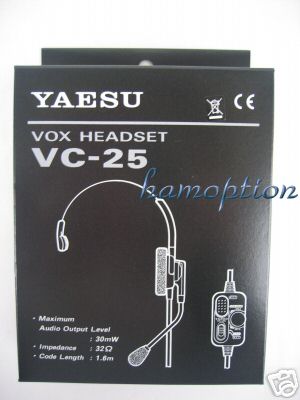 New yaesu vc-25 ft-60R vx-2R vx-5R vx-150 ft-50R vx-1R