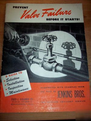 Prevent valve failure before starts jenkins bros 1947