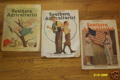 Southern agriculturist - sept 1939/aug 1934/nov 1941