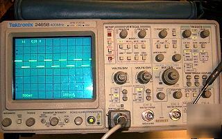 Tetronix 2456B 400 mhz oscilloscope nice w/ opt 46