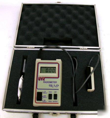 Uvp uvx-36 digital radiometer with sensor