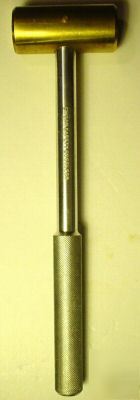 Industrial 2 lb. brass hammer non-sparking gunsmithing