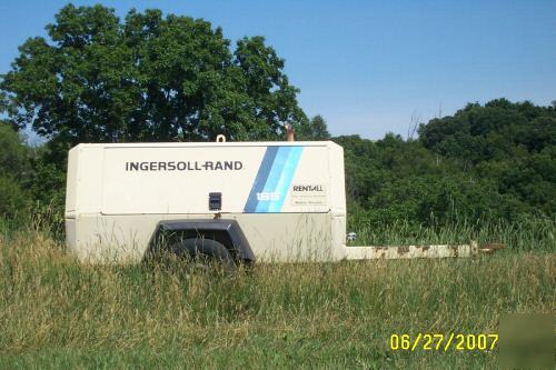 Ingersoll rand P185WJD/1996/d air compressor