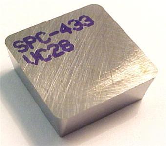 Lot of 10 valenite carbide inserts spc-433 square VC28