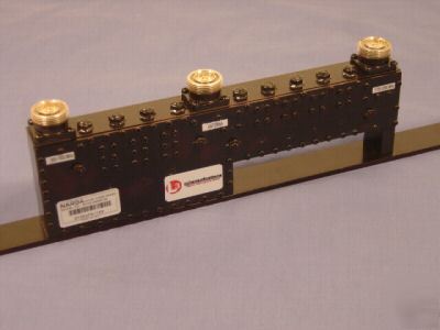 Narda model AFD41A 8020-06 filter combines amps & pcs 