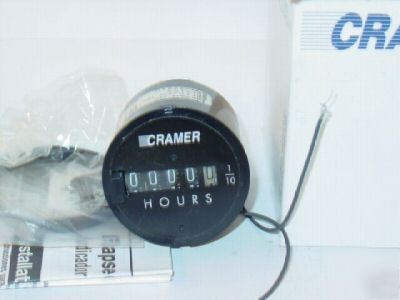 New cramer conrac 636W-aa 636 h+t hourmeter hour meter - 