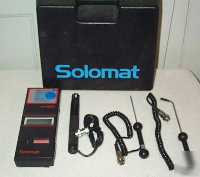 Solomat mpm 500E environmental meter used