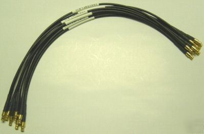 Cable assembly: mcx to mcx for rg-174 cable