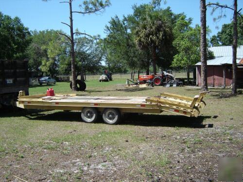 12 ton dyna equipment trailer