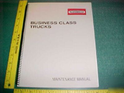 1992-'97 freightliner business class maintenance manual