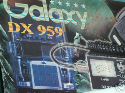 Galaxy dx-959 mobile cb radio am ssb frequency counter