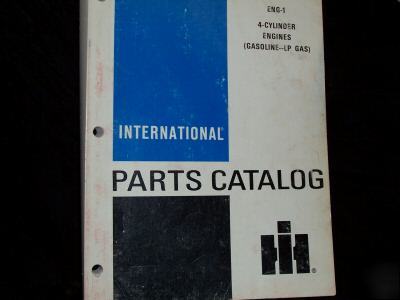 Original international farmall eng 1 parts manual