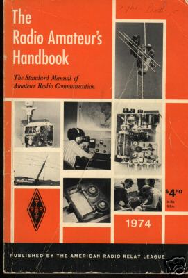 1974 arrl radio amateur's handbook - 51ST edition