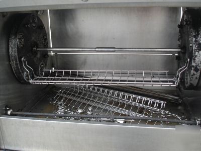 2001 hickory 10.10E double rotisserie oven baskets