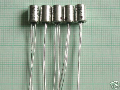 5 germanium transistors ac 125 nos