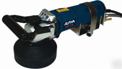 Alpha awp-158 electric water polisher granite marble 