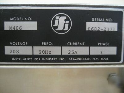 Ifi 406 1000W rf power amplifier emc research kalmus 